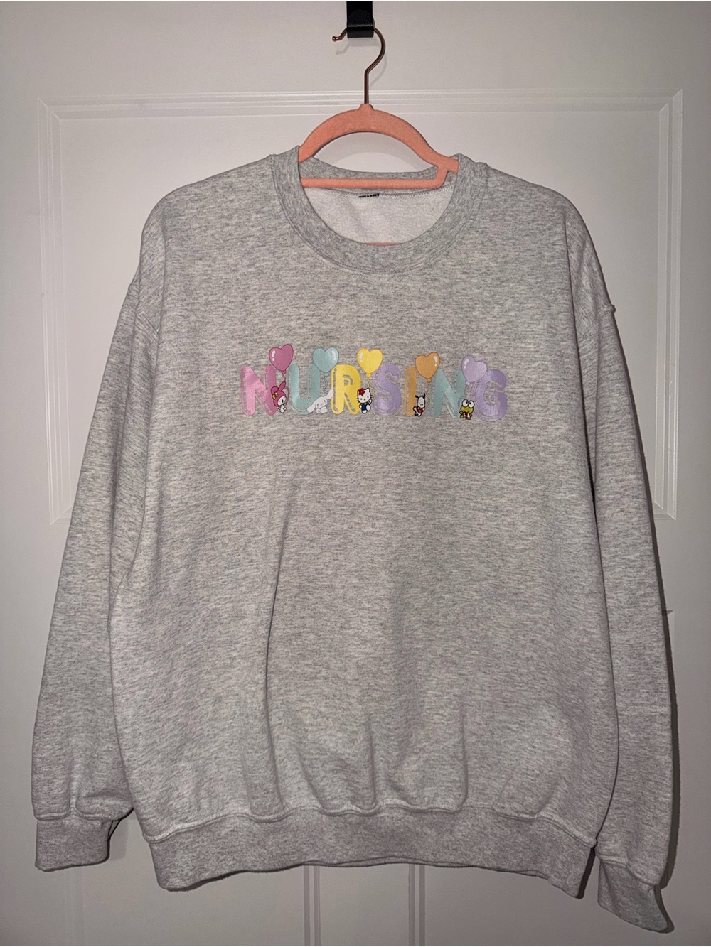 Hello Kitty Nursing Sweatshirt